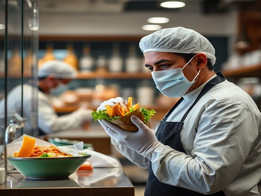 Segurança alimentar em sobremesas geladas e sorvetes