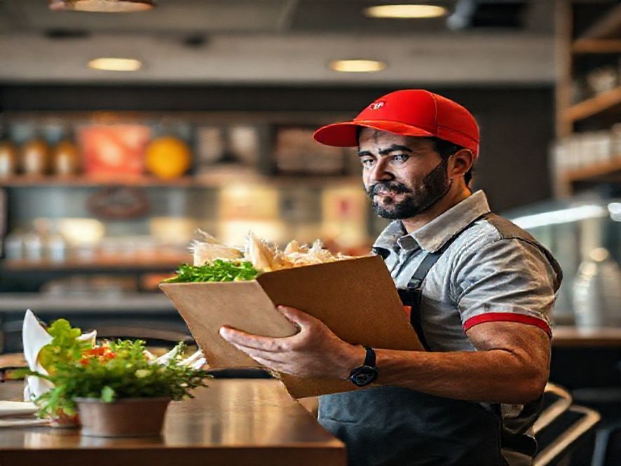 Uso de etiquetas e códigos nos pedidos de delivery